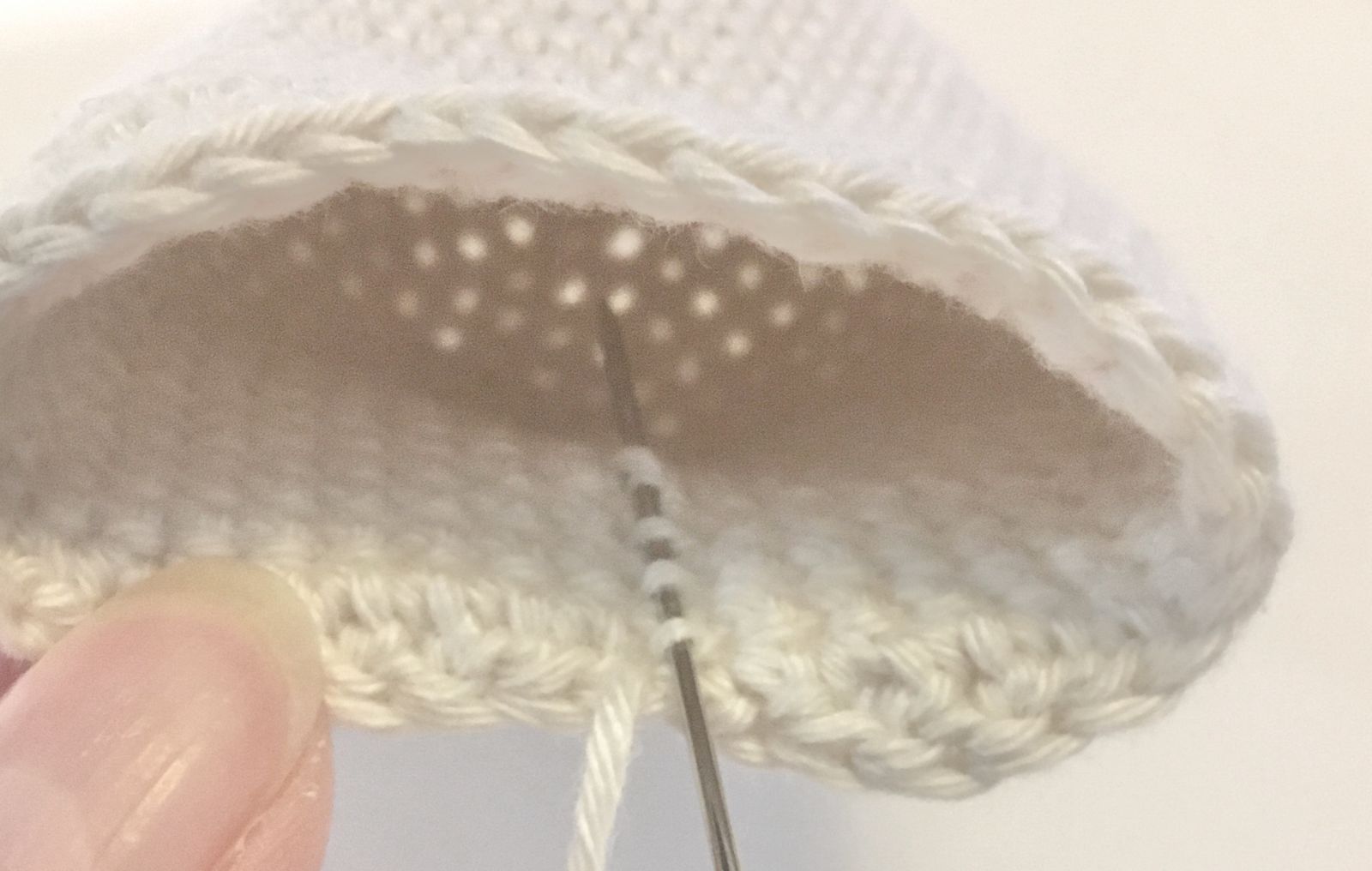 Blog content image for 'Free crochet pattern for a Halloween tealight ghost'